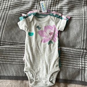 NWT Carters 12 month onesies